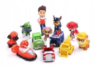 PAW Patrol - Sada 12 kusov Figuríny PSI PISTROL