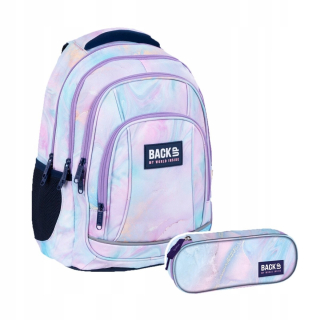Sada 2 ks školský batoh pre mládež Batoh 26 L kameň, MAGIC STONE (PLB4A33SET2CZ)