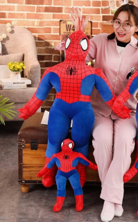 SPIDERMAN - Sada 2x Spidermen Cuddly Plush. Miś40 + 80cm