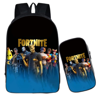 Školská taška - batoh, set, zostava - 3D BACKPACK SET FORTNITE MIDAS PASE