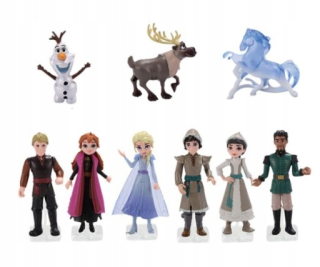 Elsa Frozen - Sada 9 kusov Obrázok Land of Ice Frozen 2