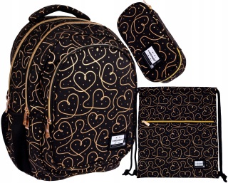 Školská taška - batoh, set, zostava - ASTRA HEAD BACKPACK Školská taška Ceruzka Case Sack