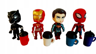 Superman - Sada Avengers Spiderman Superman Panther Ironman