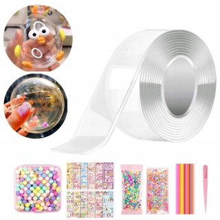 Kreatívna sada - SÚPRAVA NA VÝROBU BUBLÍN NANO TAPE BLOW DIY
