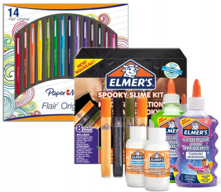 Sada Elmer's Strašidelný sliz Elmers + Flair dar