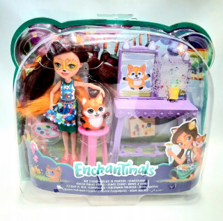 ENCHANTIMALS - Sada enchantimals maľovanie štúdio