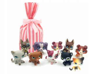Littlest Pet Shop - Sada LPS Obrázok 5 ks Dog Dachshund CO 6 - 1