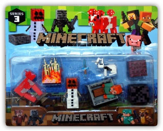 MINECRAFT  - Sada minecraft Alex Snow Golem