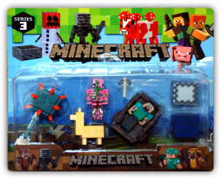 MINECRAFT  - Sada minecraft steve lama