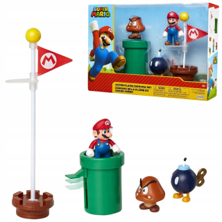 Super Mario - Sada Figurus Super Mario Acorn Plains 5 Elem