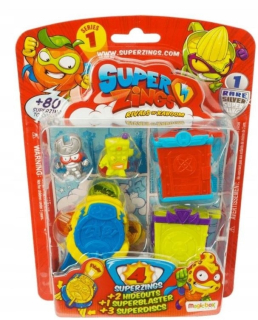 SUPER ZINGS - Súbor obrázku Super Zings Series 1 vzácne striebro