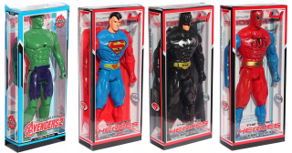 HULK - Kit Figurine Batman Spiderman Superman Hulk LED