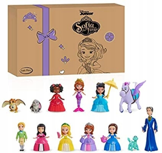 Sada figúrskych princezných Zosia Sofia Disney