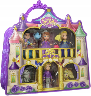 Princezna sofia - Sada figúrnych princezných Zosia Sofia hrad