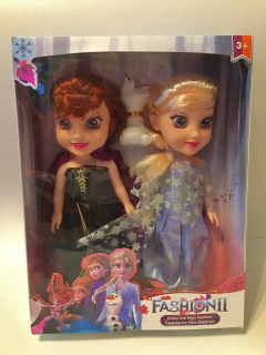 Elsa Frozen - Nastaviť mrazené 3 bábiky 26cm Anna Elsa Elza Olaf