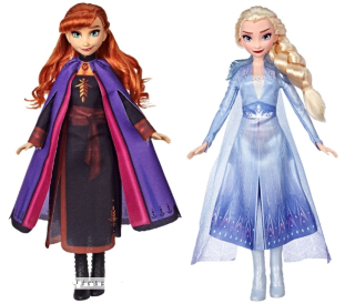 Elsa Frozen - Nastaviť mrazené bábiky Anna Elsa Land of Ice 2 Hasbr