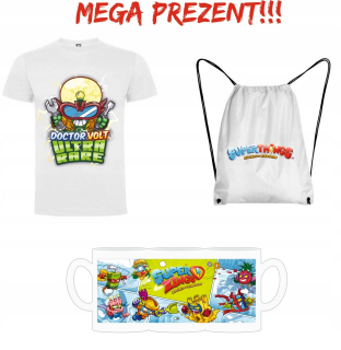 SUPER ZINGS - Tričko SET + CUP + BAG SUPERZINGS DARČNOSTI