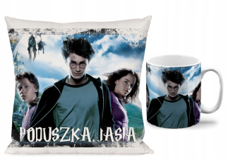 HARRY POTTER - MUG SET + HARRY POTROVACIE VLASTNOSTI + NAME 40 N11