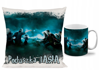 HARRY POTTER - MUG SET + HARRY POTTLA POTREBUJE + NAME 40 N14