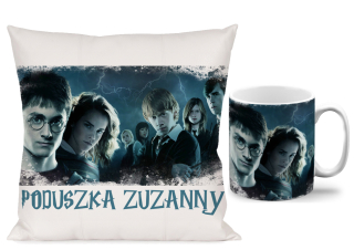 HARRY POTTER - MUG SET + HARRY POTTLOŽNOSTI + NAME 40 N15