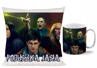 HARRY POTTER - MUG SET + HARRY POTTLA POTREBUJE + NAME 40 N28