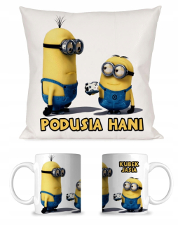Mimoni - MUG SET + vankúš Minions + N2