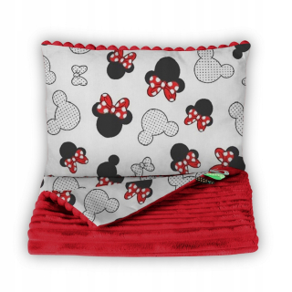 Minnie Mouse - Minky deka Set + vankúš Baby & mama