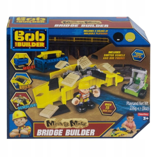 Staviteľ Bob - Bridge Repair Kit + Kinetic Sand Bob Construction