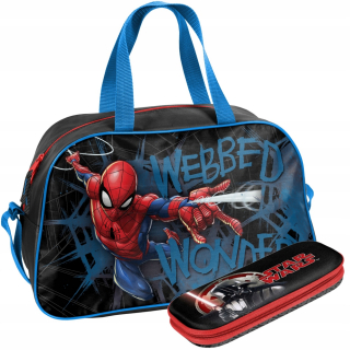 SPIDERMAN - Nastaviť Paso Bag Spiderman 2in1 + Free