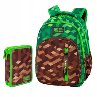 SET 2 Batoh CoolPack BASE 27 L mestská džungľa, CITY JUNGLE (C27199SET2CZ)