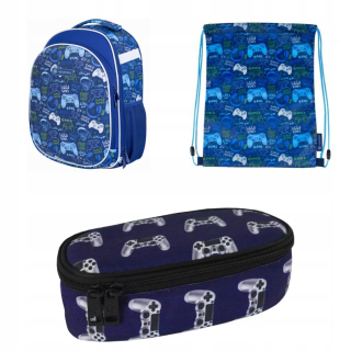 Školská taška - batoh, set, zostava - Astrabee Backpack Set Astra School Bag