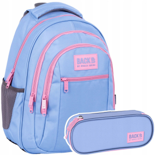 Školská taška - batoh, set, zostava - Pastel School Backpack Set pre dievča