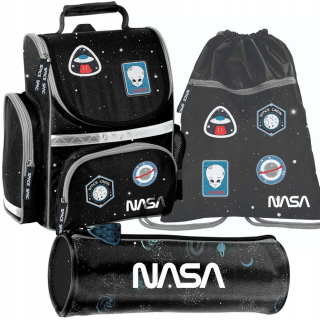 Školská taška - batoh, set, zostava - Školské batoh Set Satchel Bag Ceruzka Puzdro NASA