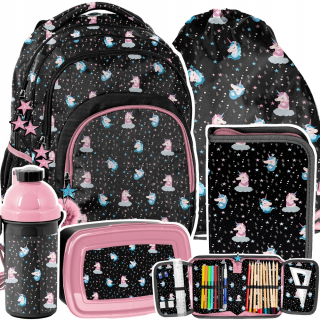 Školský batoh - Batoh Unicorn School Set 5el.
