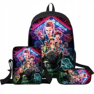 Školská taška - batoh, set, zostava - Backpack taška ceruzka case cudzinecké veci jedenásť