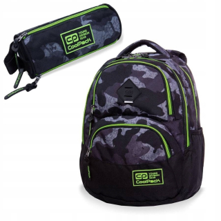 Školská taška - batoh, set, zostava - BACKPACK SET SA SASTUJÚCEHO COOLPRACK DART