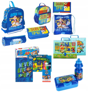 Školská taška - batoh, set, zostava - DOG PATROL BACKPACK BAG CASE PATROL CUTHIL