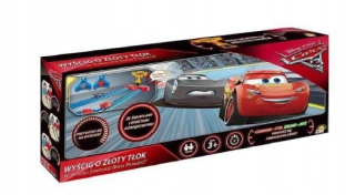 McQueen - Autobulárna súprava Racecourse Tor Cars 3 autá