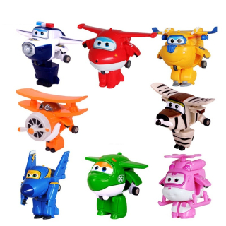 Hračky z animovaného rozprávkového Super Wings.