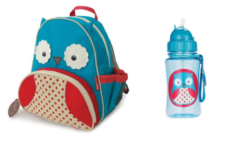 Detský batoh - Kit Preskočiť Backpack a Bidon Zoo Owl D. Deti
