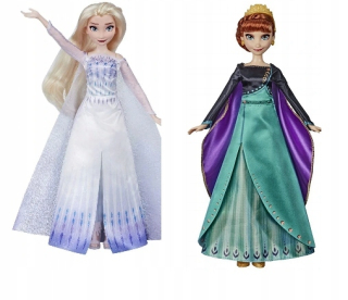 Elsa Frozen - Sada speváckeho bábiky Elsa Anna Polish Frozen 2