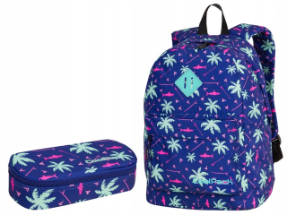 Školská taška - batoh, set, zostava - Školské nastavenie COOLPACK BACKPACK Ceruzka Puzdro Shark 25l