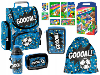 Aktovka školská taška - Školská sada pre Boy Bola Ball