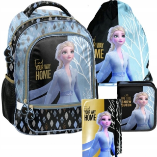 Elsa Frozen - Školská sada mrazená krajina Ice Elsa Anna 4W1
