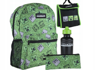 Školská taška - batoh, set, zostava - Školské nastavenie MINECRAFT BACKPACK 4 ELEMENS ASTRA