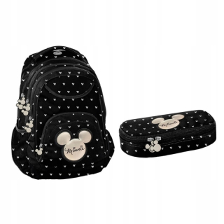 Školská taška - batoh, set, zostava - BUNIQ PASO SCHOOL, MINNIE MOUSE
