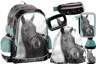 Školský set PASO Batoh Horse Kôň 6v1