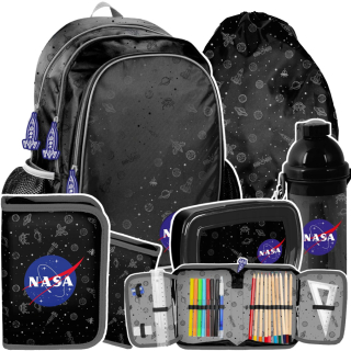 Školská taška - batoh, set, zostava - Školská Kit Nasa Bathpack pre Boy Paso