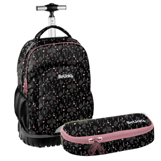 Školská taška - batoh, set, zostava - Školský batoh Set + Paso Rose Pencil