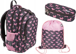 Školská taška - batoh, set, zostava - Školská Kit BACKPACK Školská taška POCHIGHER